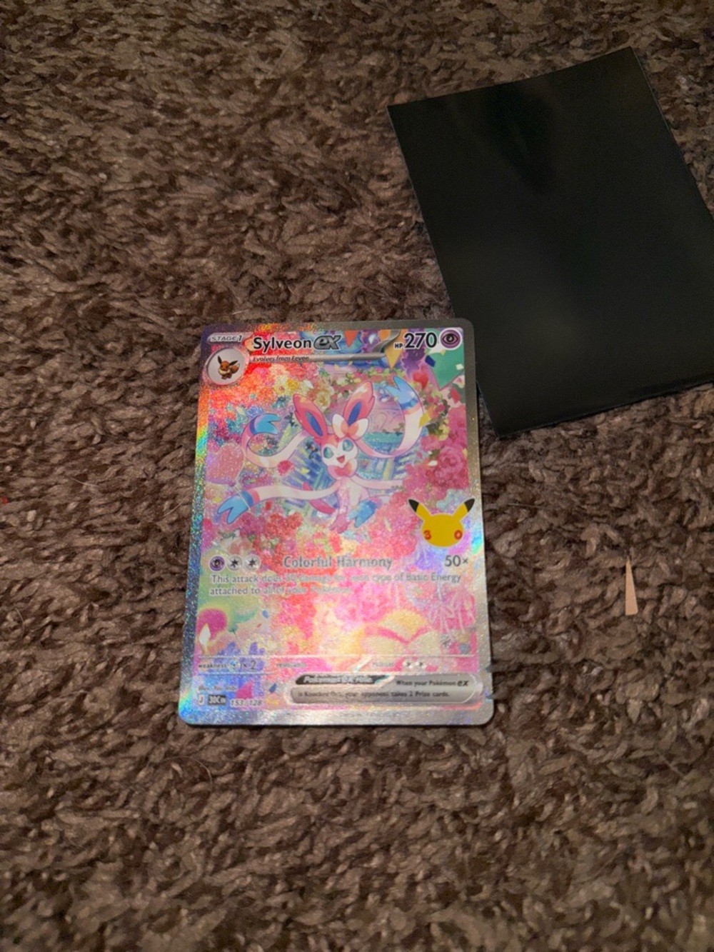 Pokemon Sylveon EX Colorful Harmony 153/128
